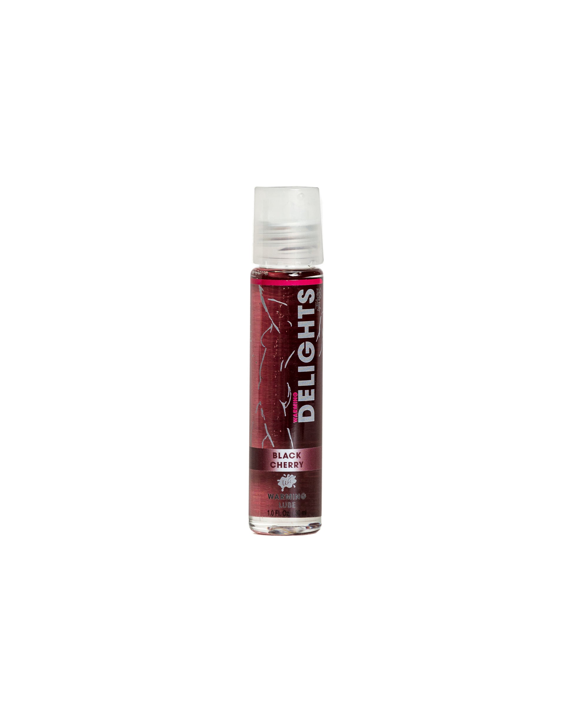 Warming Delights - Black Cherry - Flavored Lube 1 Oz WT20445