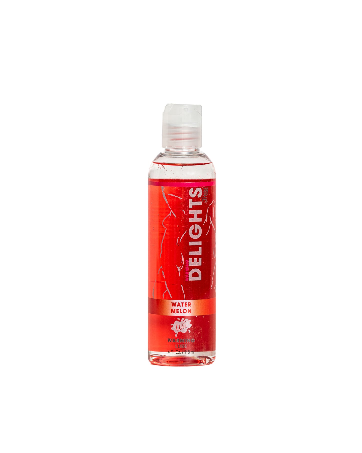 Warming Delights - Watermelon - Flavored Lube 4 Oz WT20431