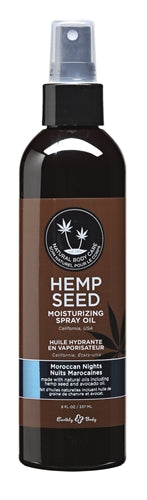 Hemp Seed Moisturizing Spray Oil - Moroccan Nights - 8 Fl. Oz./ 237ml EB-GO075