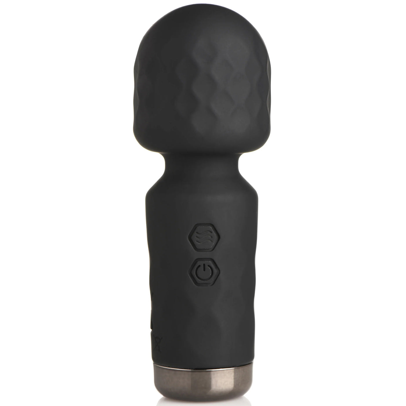 10x Mini Silicone Wand -  Black BNG-AH205-BLK