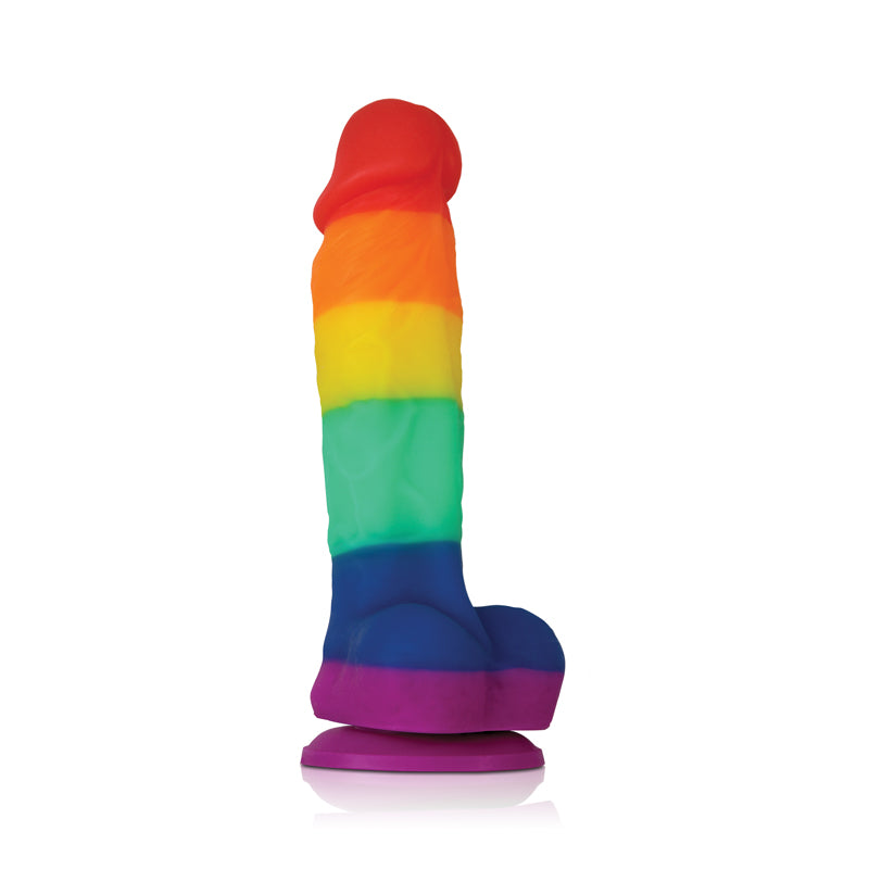 Colours Pride Edition - 5 Inch Dildo - Rainbow NSN0408-05