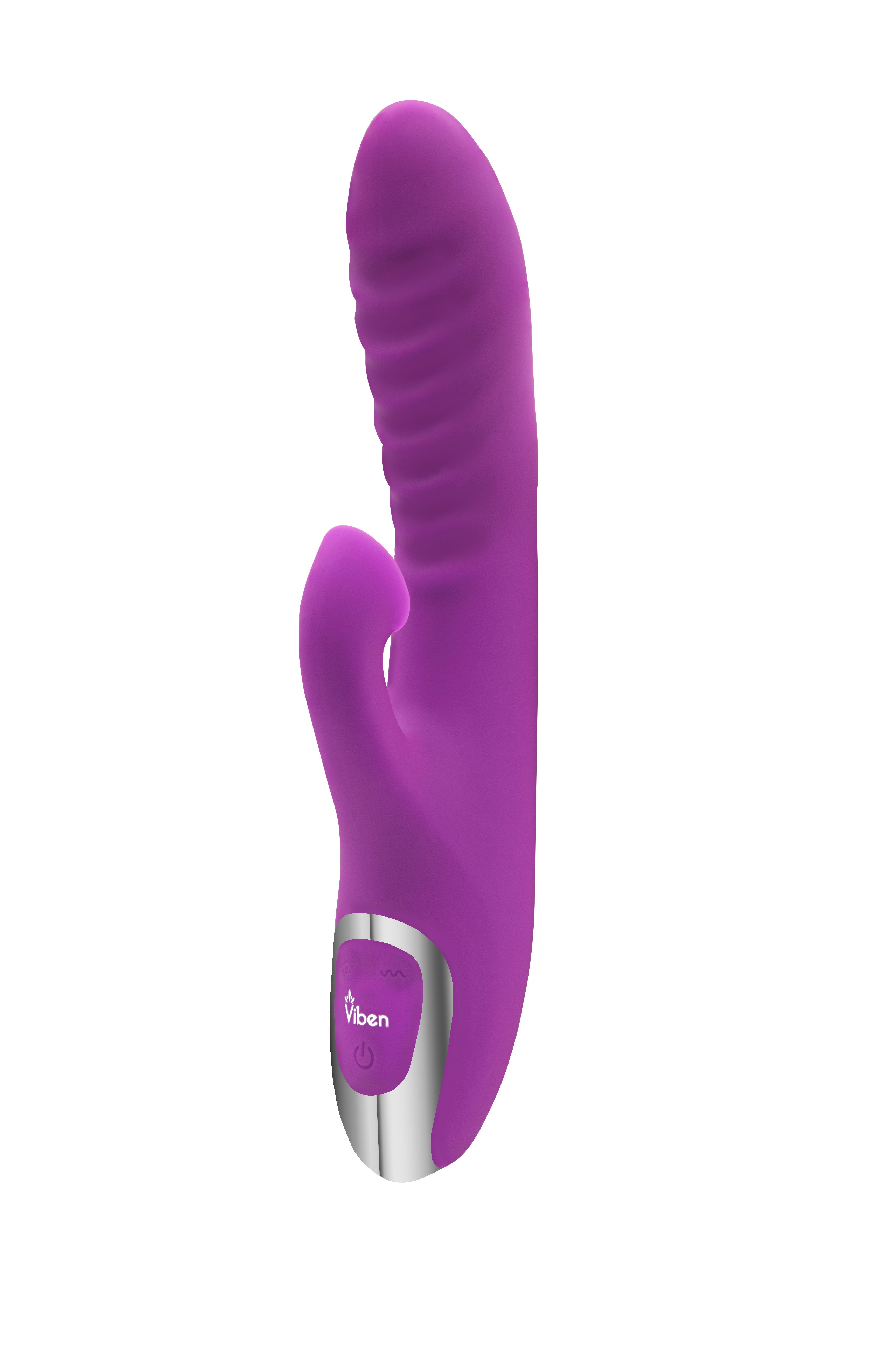 Frenzy - Rabbit Vibe With Clitoral Suction - Berry – SexySide Latina